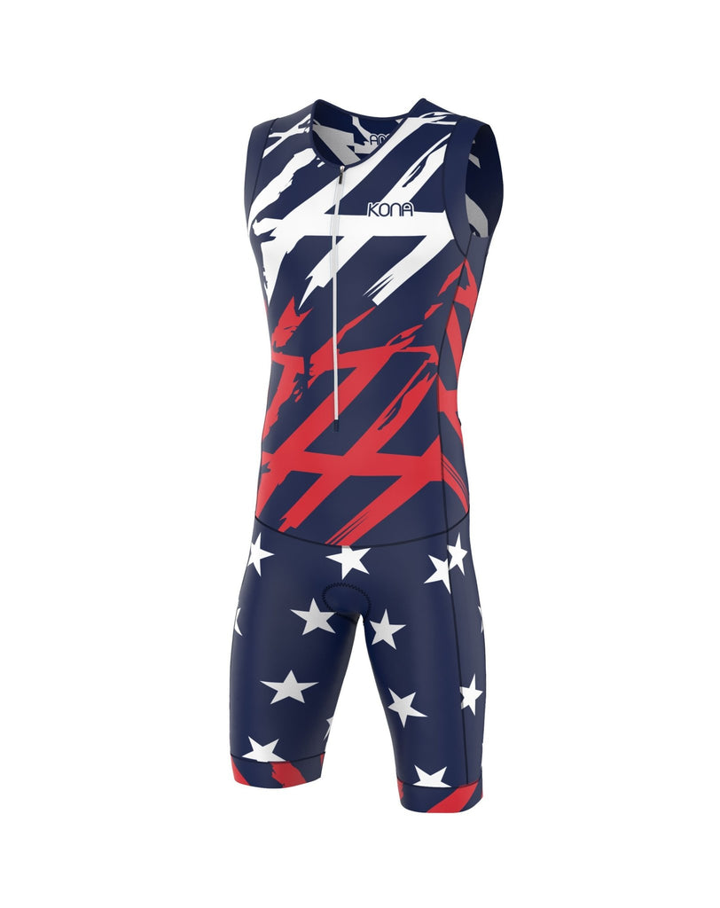 KONA Team USA Triathlon Race Suit - Urban Cycling Apparel