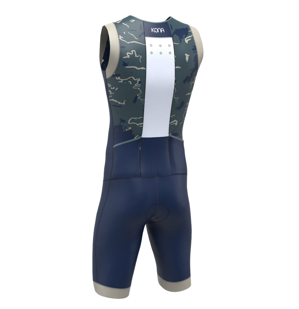 KONA ASSAULT Triathlon Race Suit - Black Camo - Urban Cycling Apparel